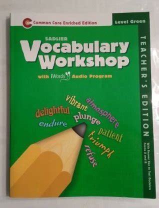 Sadlier vocabulary workshop achieve level a feature & location. . Vocabulary workshop level green pdf